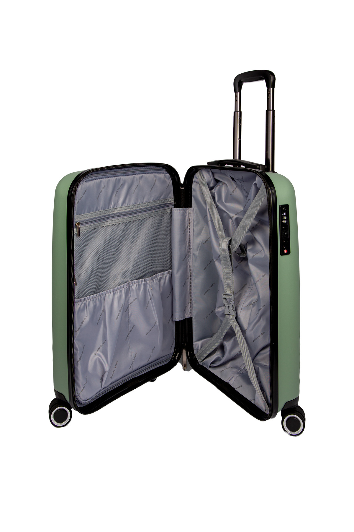 Sagrada Catalana Troler LEKI Roamore Verde Olive Small- 55 cm, 4