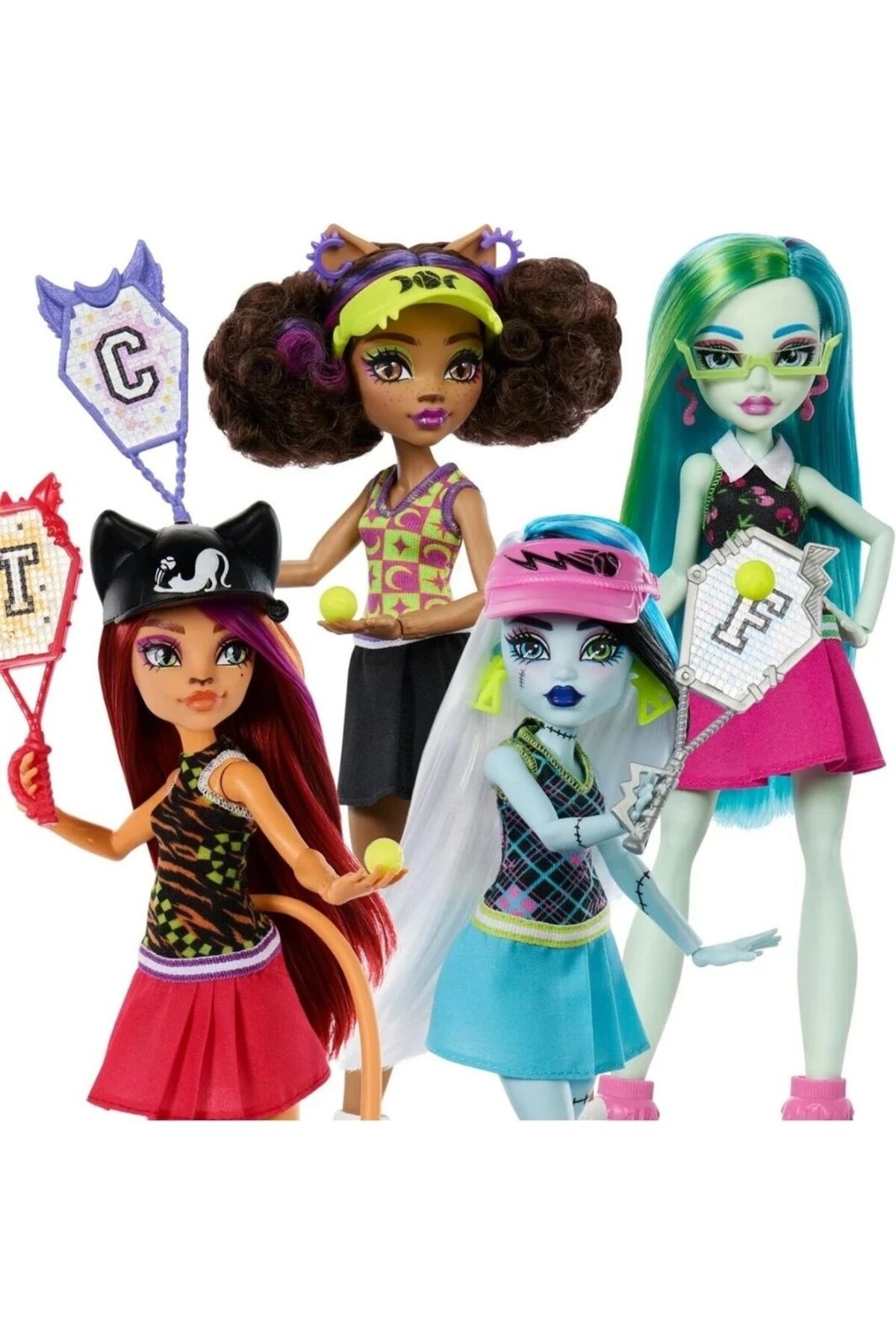 MONSTER HIGH Gizemli Sırlar - Tenis Kortu Serisi fotoğrafı 4 (önizleme)