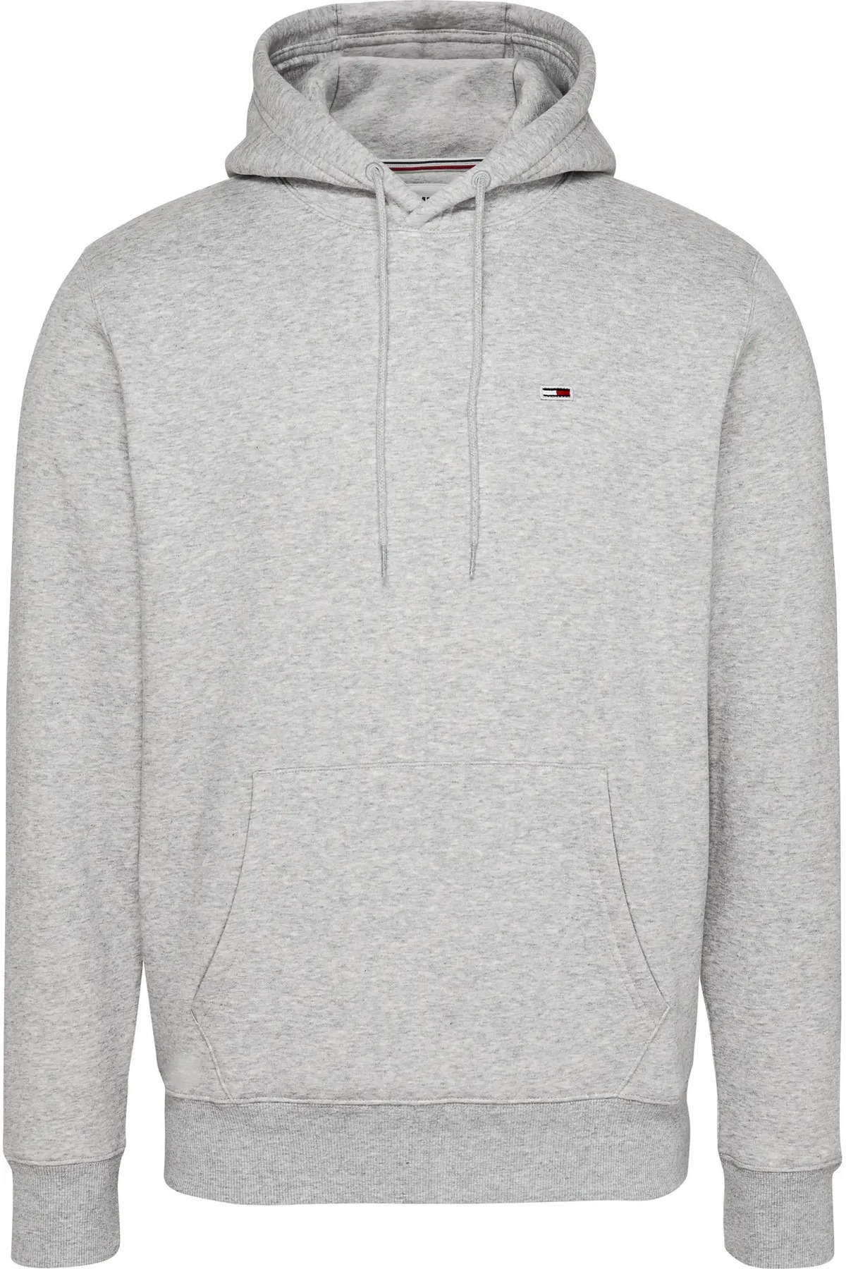 تامی هیلفیگر هودی مردانه خاکستری TJM مدل REGULAR FLEEECE H