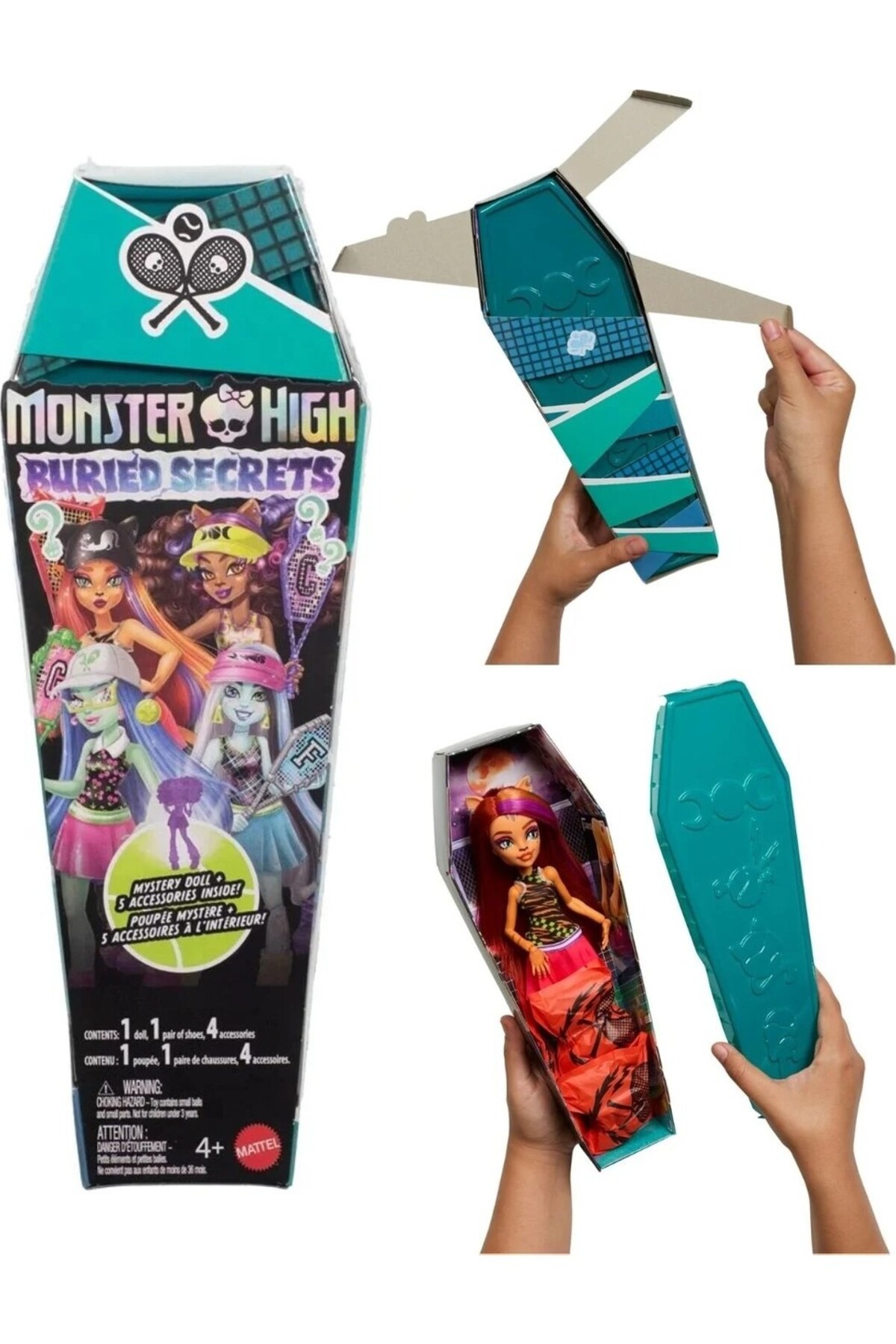 MONSTER HIGH Gizemli Sırlar - Tenis Kortu Serisi fotoğrafı 3 (önizleme)