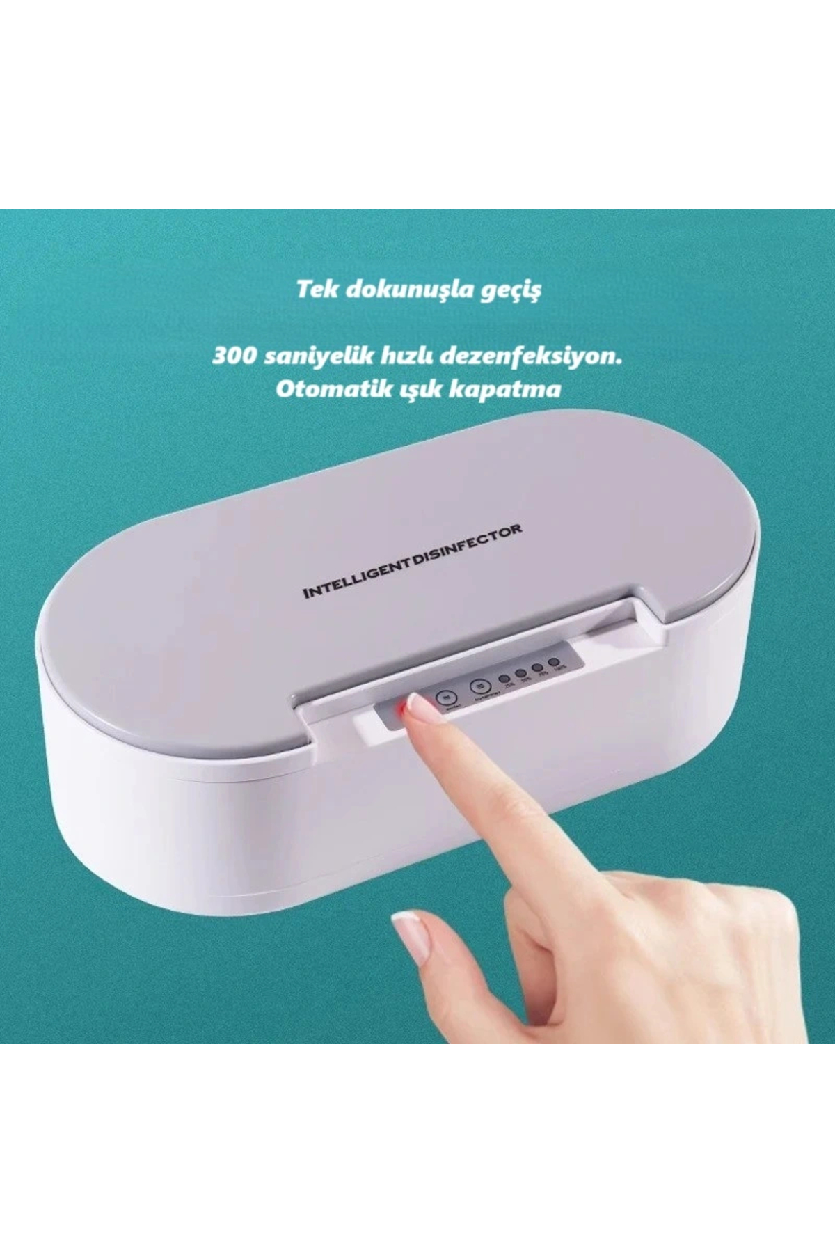 DailyTech Akıllı UV Dezenfeksiyon Kutusu Telefon Aksesuar Maske Takı Sterilizasyon Cihazı fotoğrafı 4 (önizleme)
