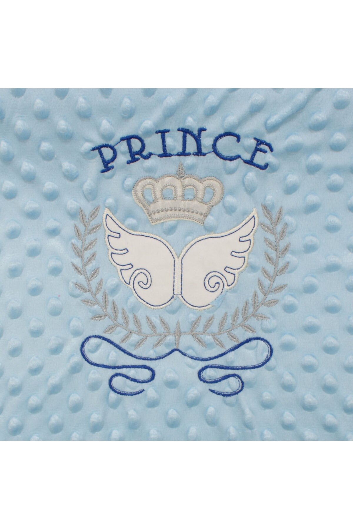 bebegen Erkek Bebek Mavi Prince Nakışlı Nohut Alt Açma 70x40 fotoğrafı 3 (önizleme)