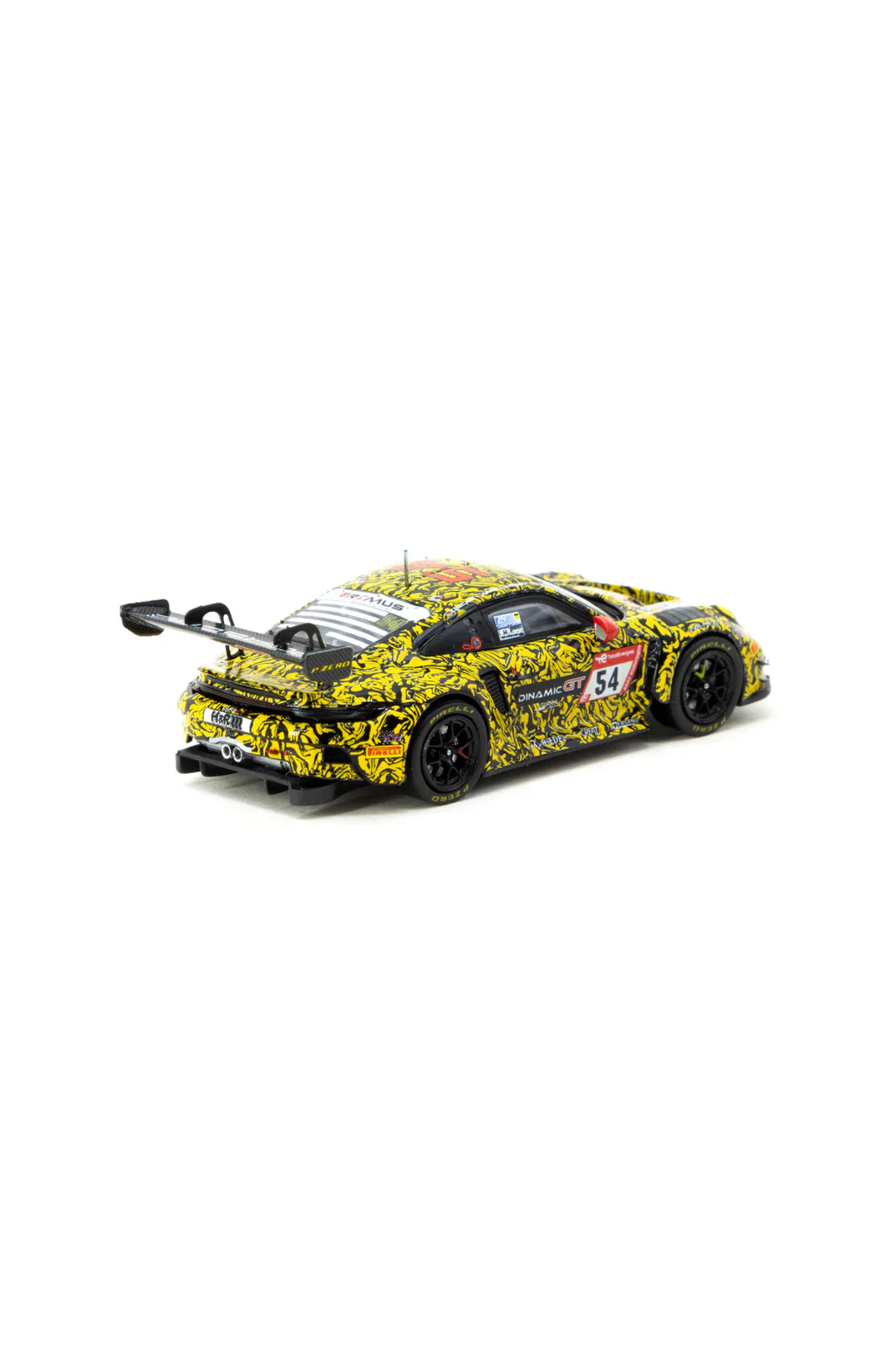 Tarmac Works X iXO Models 1/64 Porsche 911 GT3 R Nürburgring 24h