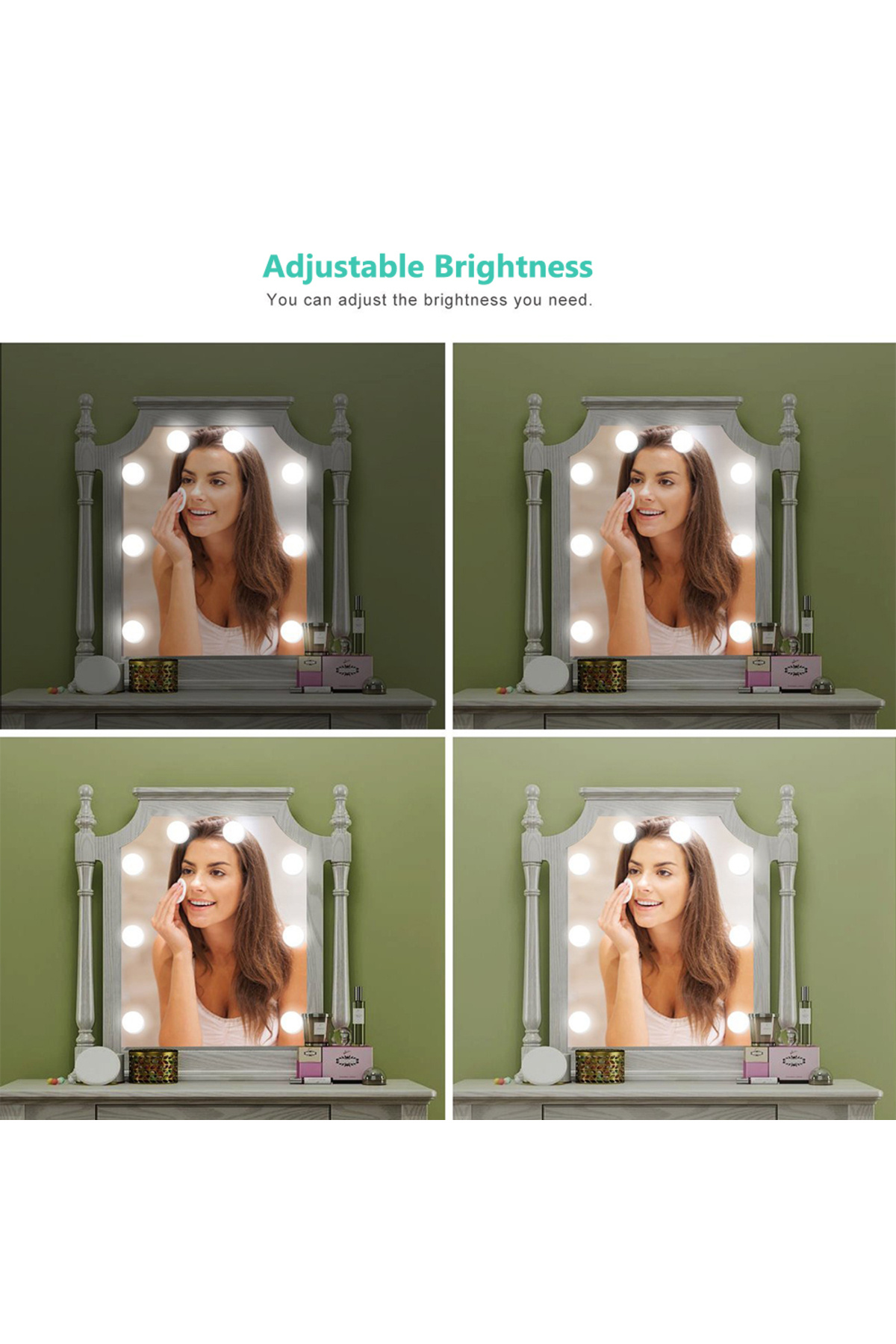 urfakent bilişim ve medya danışmanlık Makyaj Aynası Aydınlatma Kiti