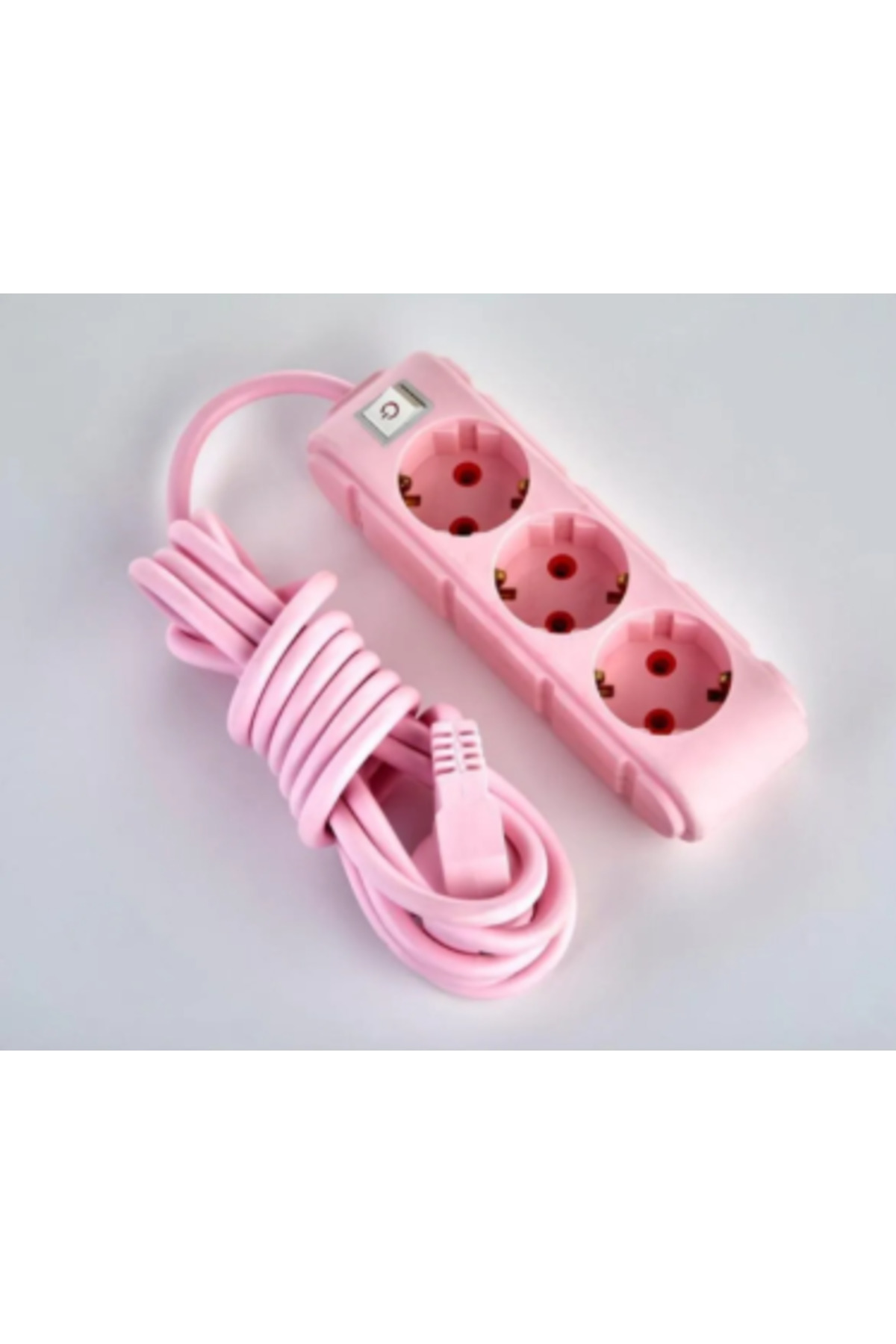 5 mt Grup Priz Pembe Renkli