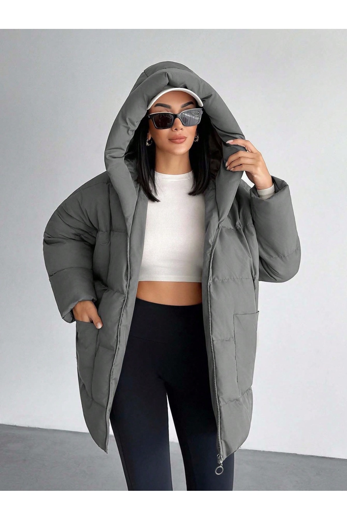 MOONHİLL WOMENS FASHİON Şişme Mont