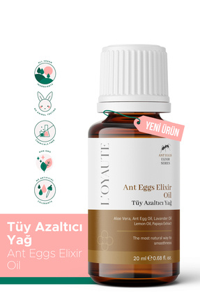 LOYAUTE Karınca Yumurtası Yağlı Tüy Azaltıcı Etkili & Papaya Özlü Ant Eggs El...
