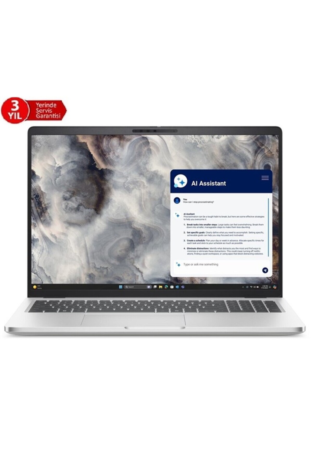 BulutRetail DELL NB PRO 16 ULTRA7 255U 16GB 512SSD DOS BTO107_PC16250_U