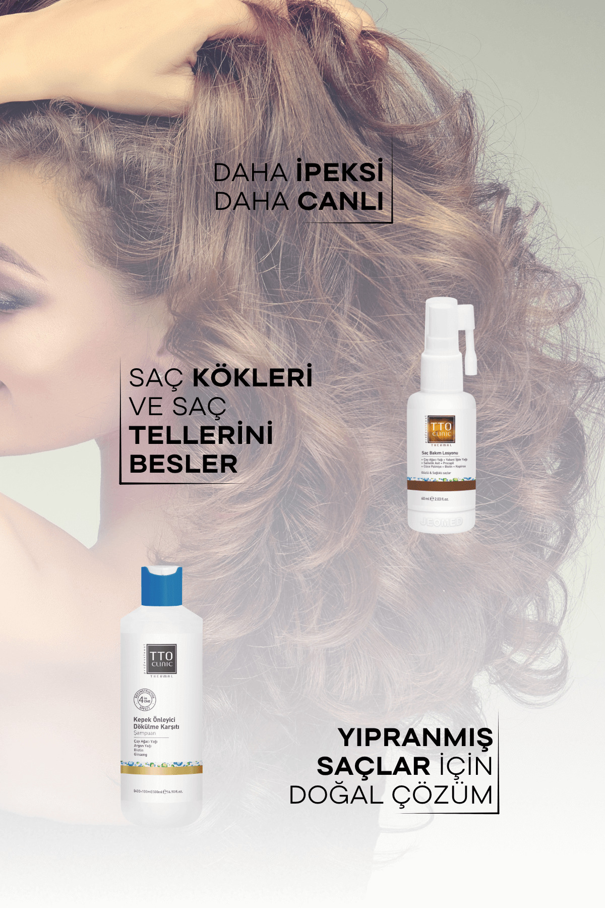 ست مراقبت از مو، محصول چند منظوره ضد ریزش مو، حرارتی برای موهای معمولی — 3164978520 — تصویر 2 از 4