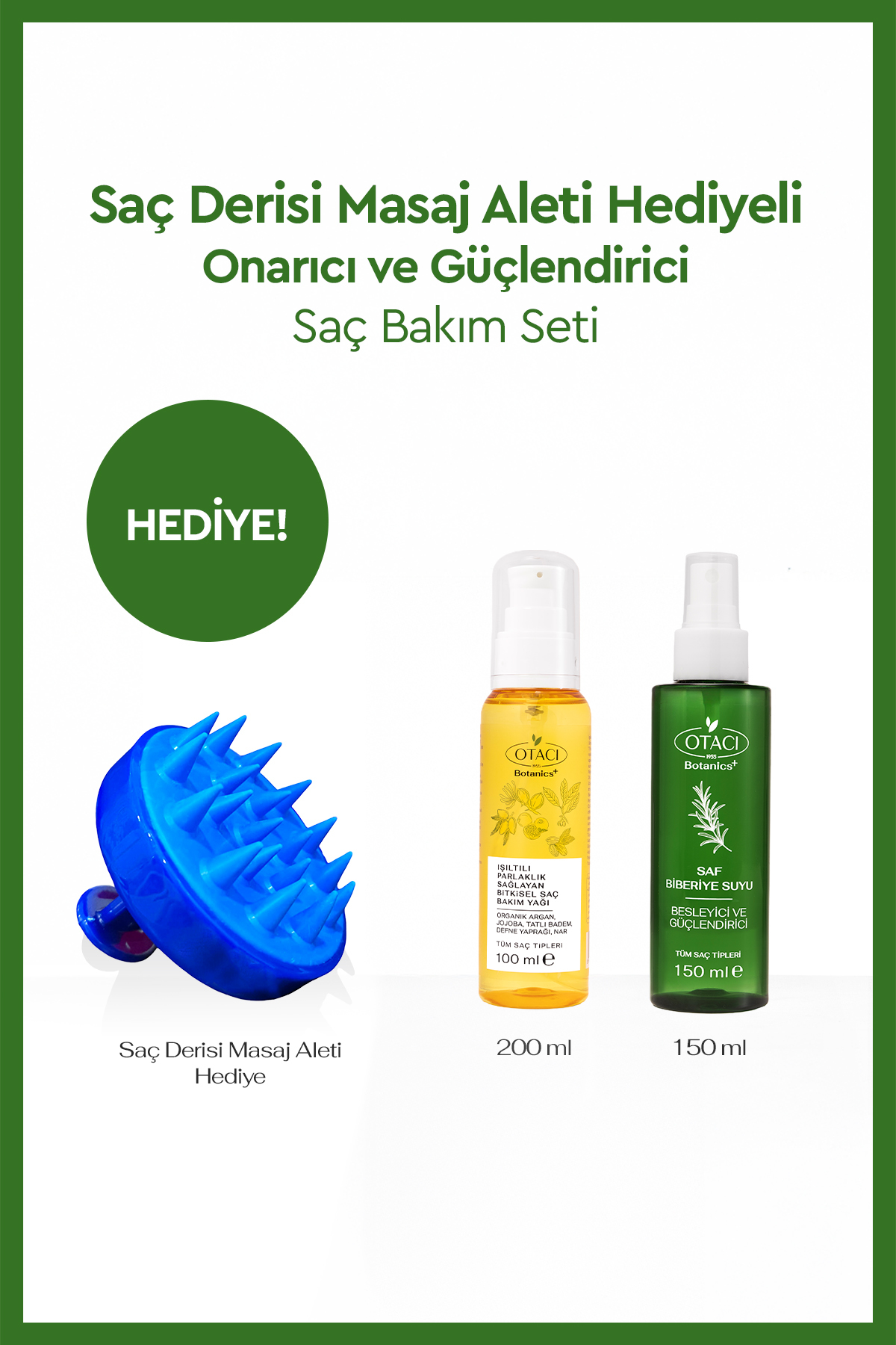 Otacı Onarıcı ve Güçlendirici Saç Bakım Seti — OTC20240080