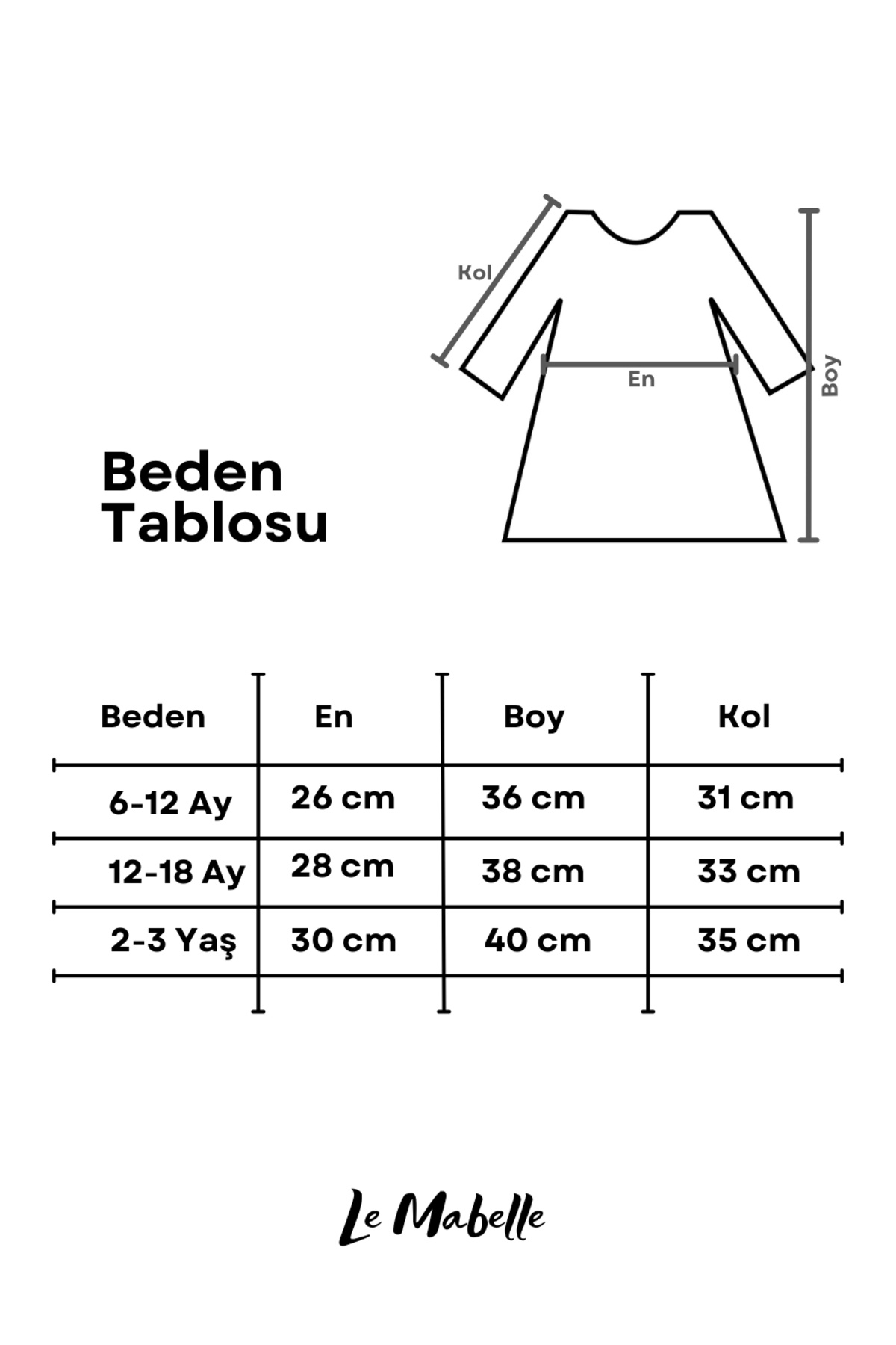 Le Mabelle Beyaz Etek Ucu Fırfır Detaylı Kız Bebek Elbise - Violet fotoğrafı 5 (önizleme)