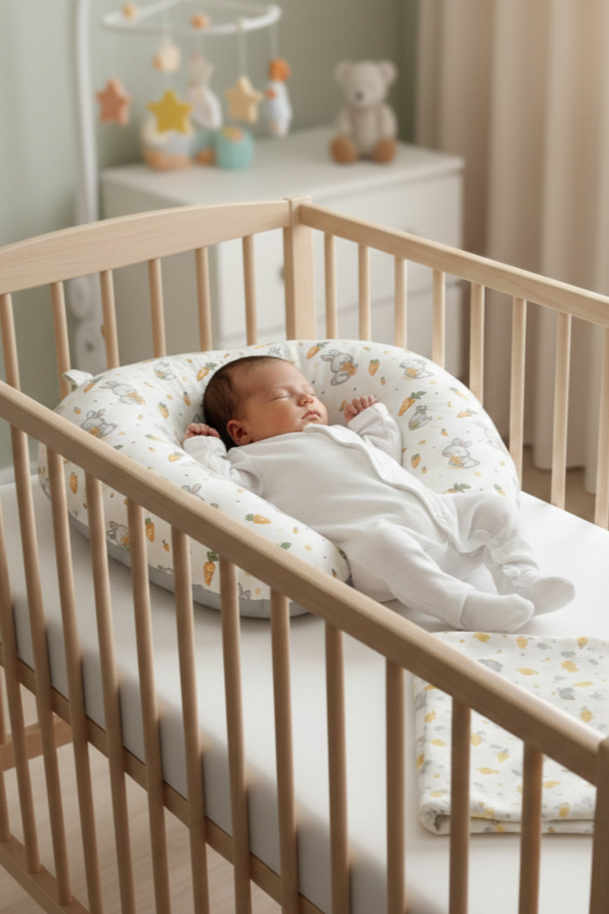 HSCO Çok Amaçlı Emzirme Yastığı Bebek Destek/Oturma ve Hamile Yastığı - Yumuşak Pamuklu Kılıf fotoğrafı 3 (önizleme)