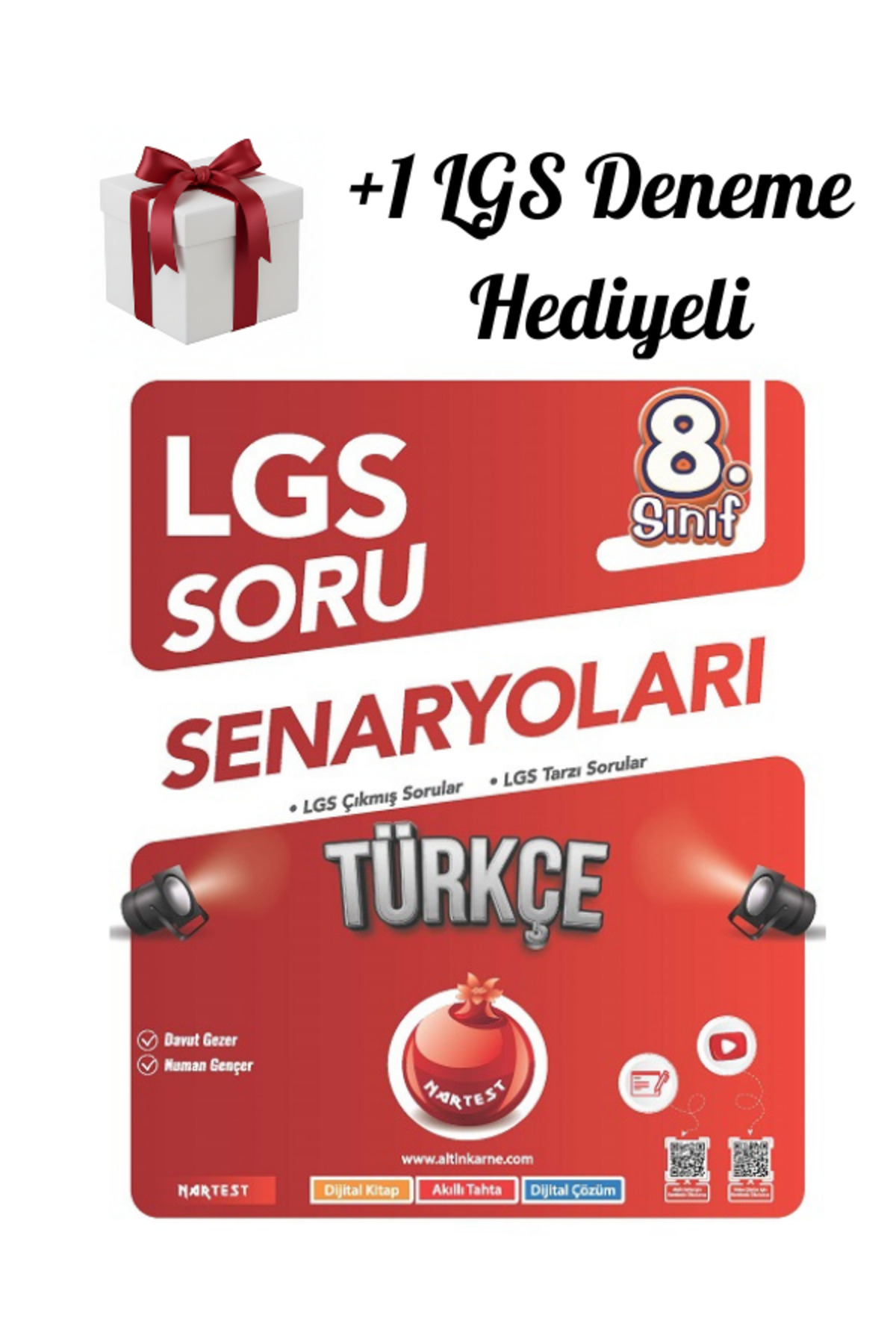 Nartest Yayınları Nartest 8. Sınıf Lgs Soru Senaryoları Türkçe + 1