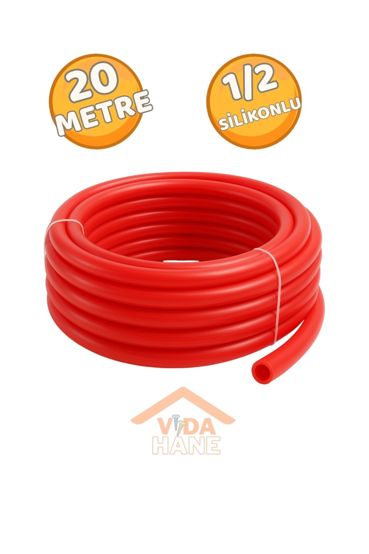 SEL VİDA HANE Silikonlu Su Hortumu 1/2 - 20 Metre