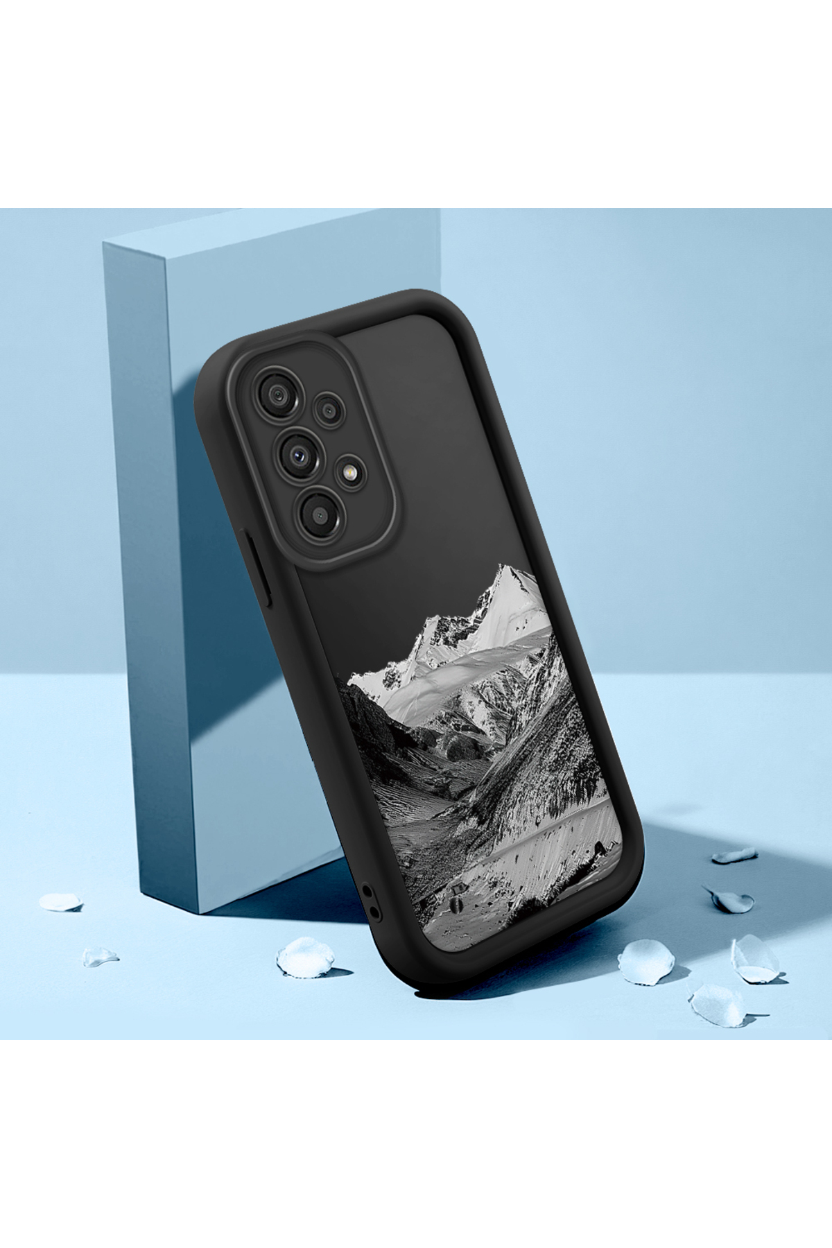 Samsung Galaxy A33 5G Compatible Mountains Soft Silicone Anti-fall Simple Phone Case