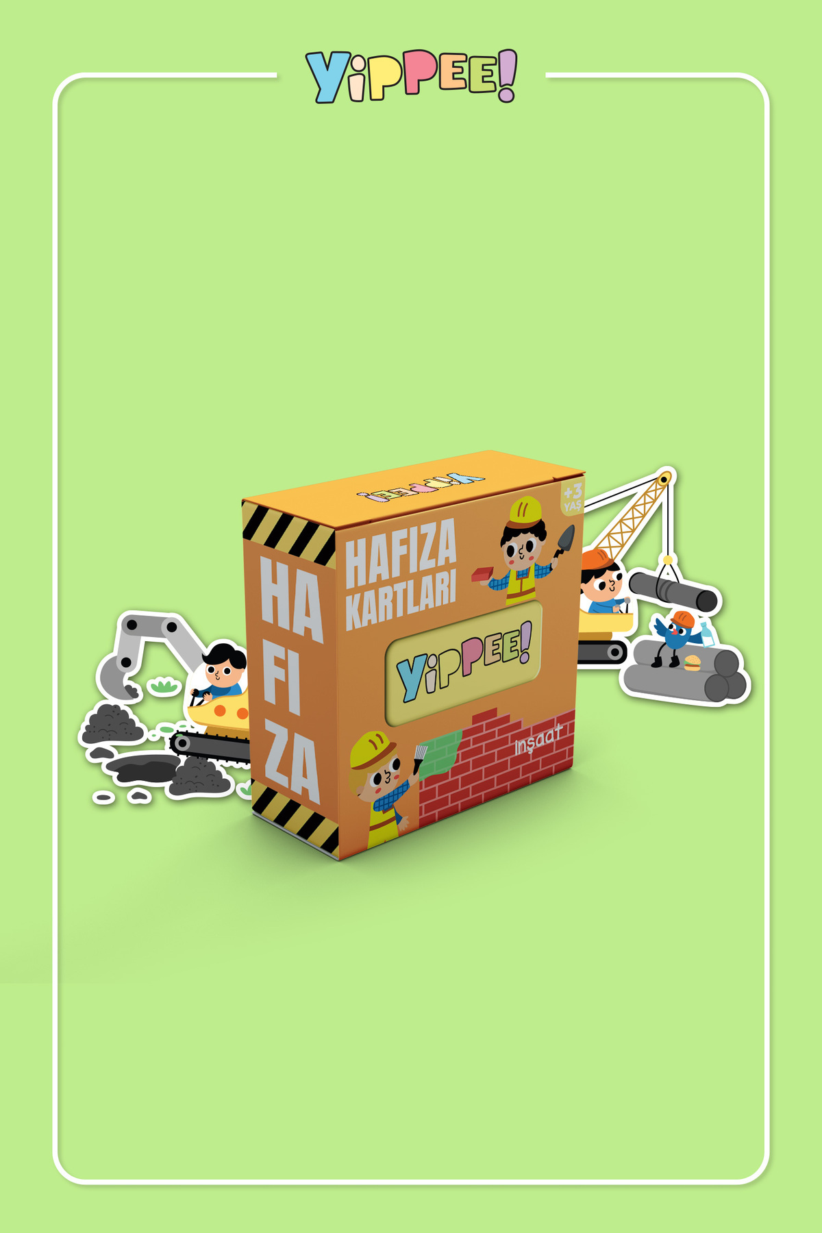 YİPPEE Hafıza Kartları – İnşaat Temalı | Eğitici Eşleştirme Oyunu fotoğrafı 2 (önizleme)