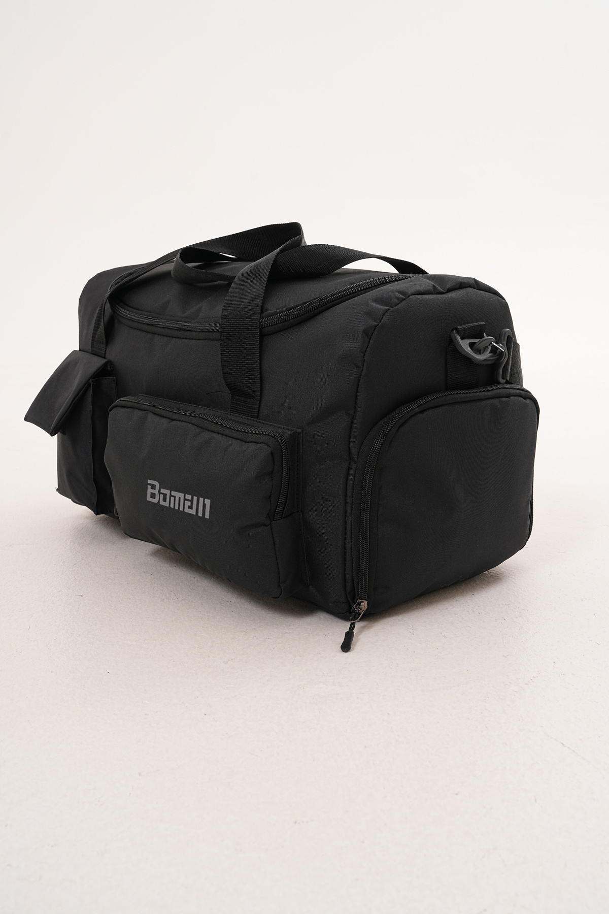 Boman  Önü Cepli Uzun Askılı Ayakkabı Bölmeli Geniş Hacimli Seyehat Fitness,Spor Çantası Kabin Boy Baskılı - Görsel 4