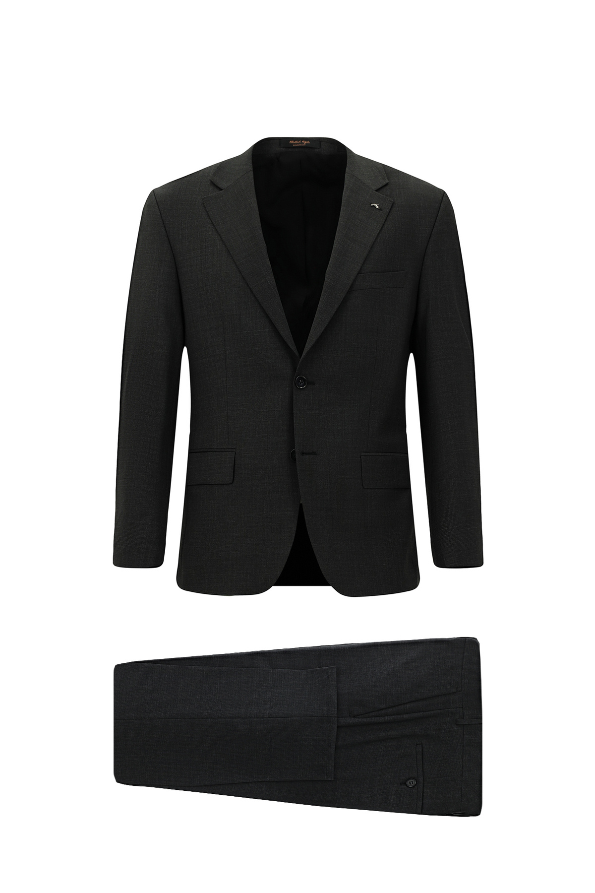 کیگیلی کت و شلوار پشمی طرح‌دار کلاسیک، برش آزاد، فیت راحت