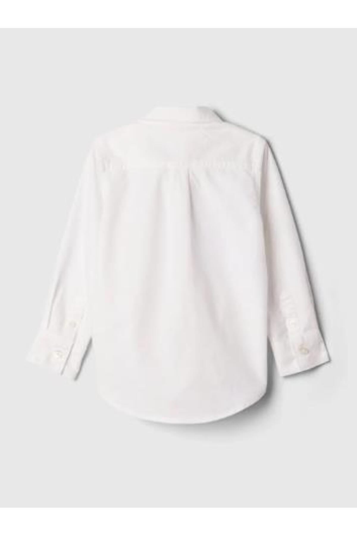 GAP ERKEK BEBEK 606204 OXFORD HOL GÖMLEK fotoğrafı 2 (önizleme)