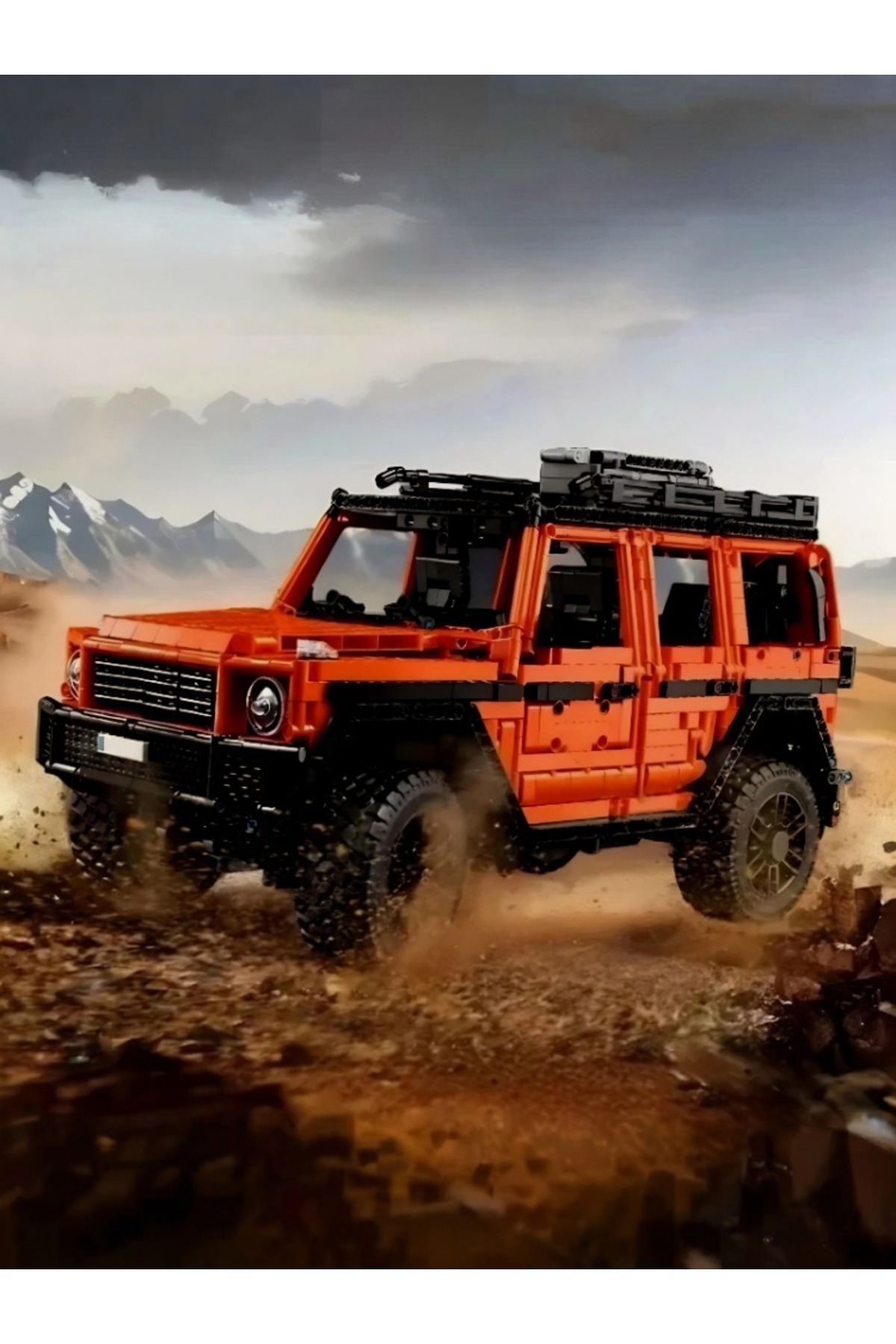 ۲۸۹۱ عدد بدون جعبه G500 مدل خودرو آفرود خط جدید دکور منزل هدیه برای جشن‌ها و مهمانی‌ها