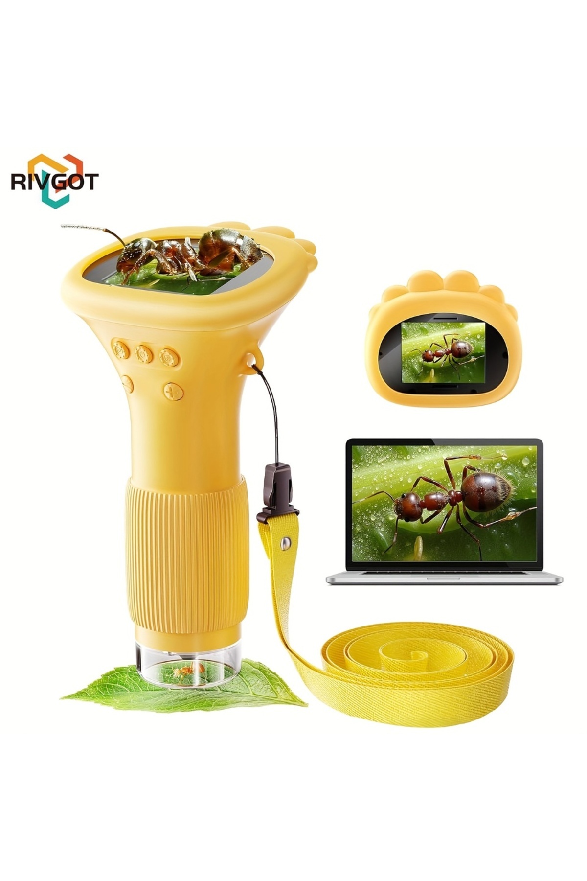 عینک کودکان، کاوشگر جهان، میکروسکوپ سفید