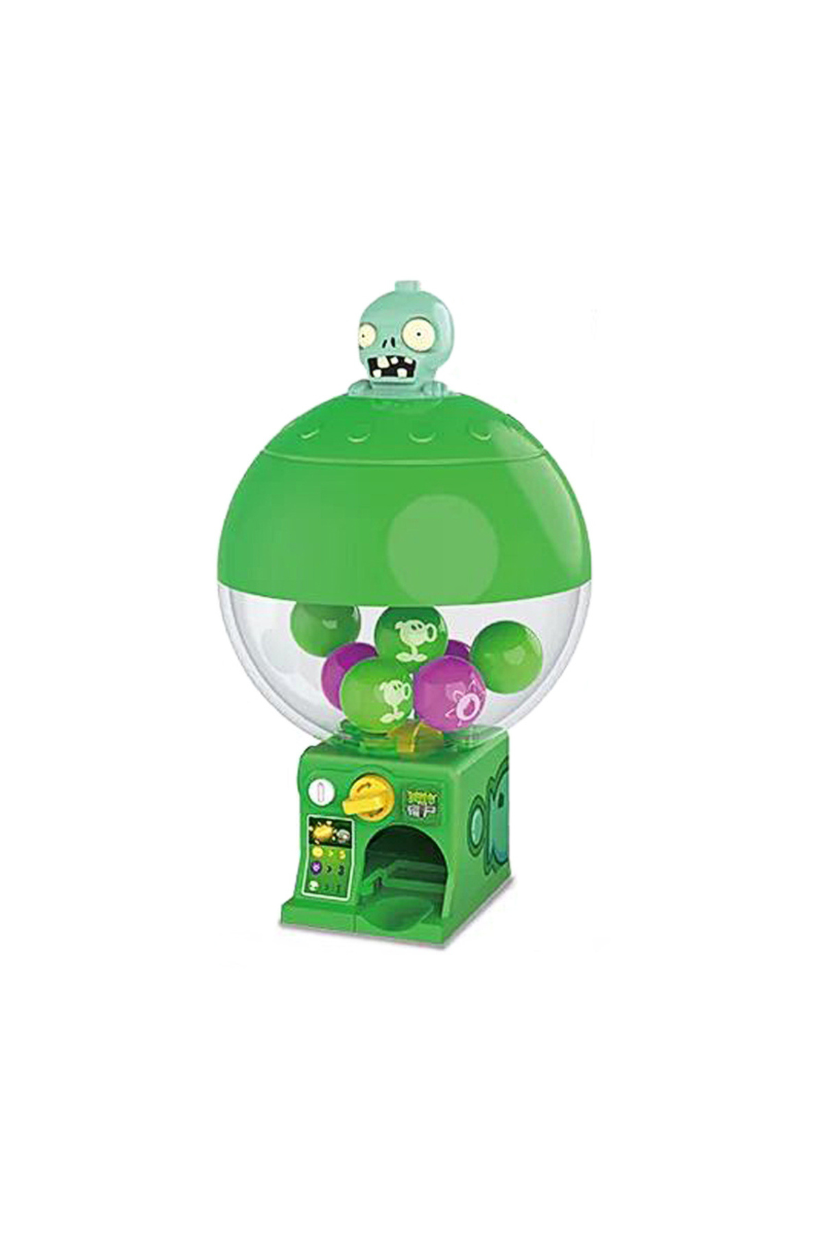 ۰۱ بازی امتیازدهی ماشین کپسول بلوک‌های ساختمانی مینی گیاهان در برابر زامبی‌ها اسباب‌بازی کودکان فیگور انیمه