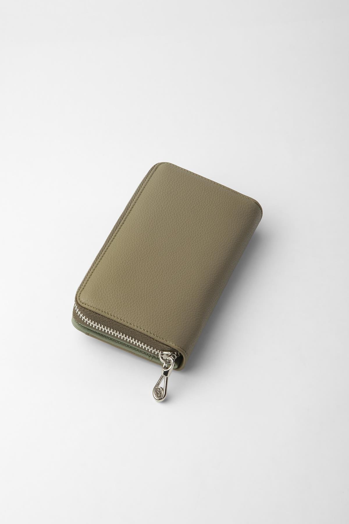 Cengiz Pakel  Nova Orta Boy Kadın Cüzdan – 65316 - Haki - Görsel 5