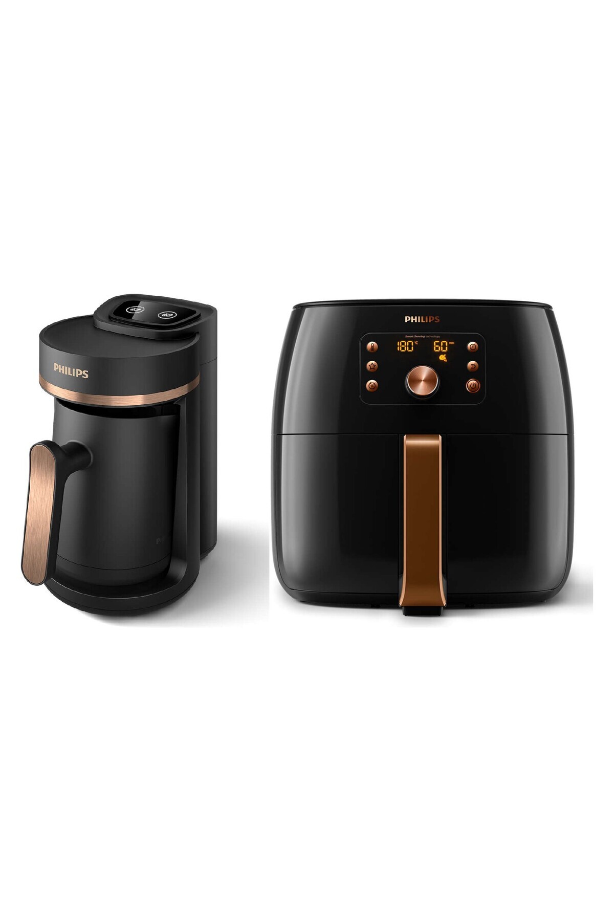 ozbience Türk Kahvesi 150/60 + Fritöz XXL Airfryer HD9867/90 Seti