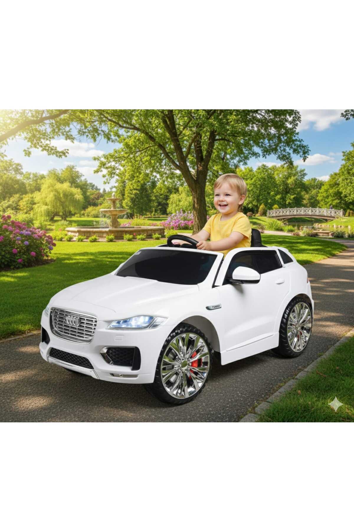 Freebebek Audi 12 Volt Kumandalı Akülü Araba