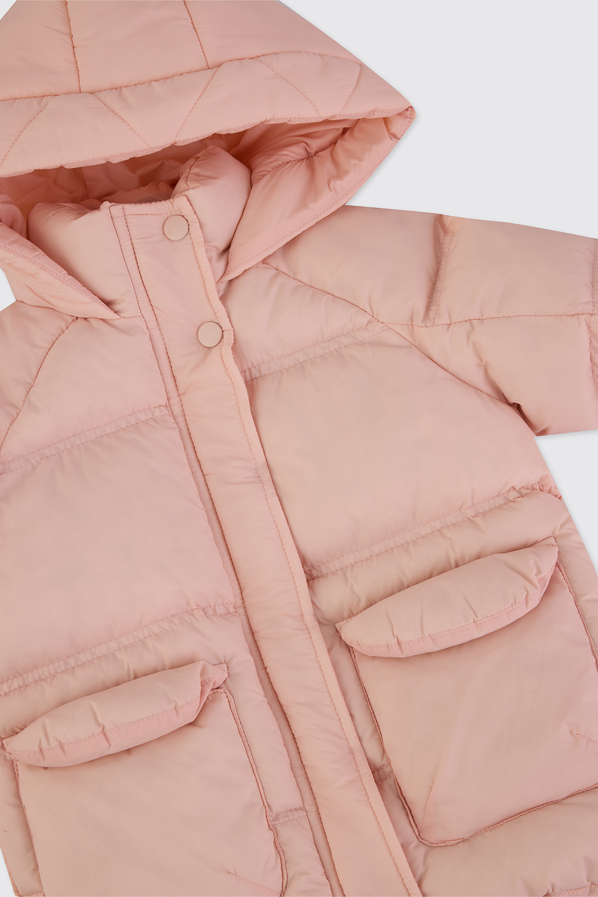 Panço Kız Bebek Pembe Kaban fotoğrafı 3 (önizleme)