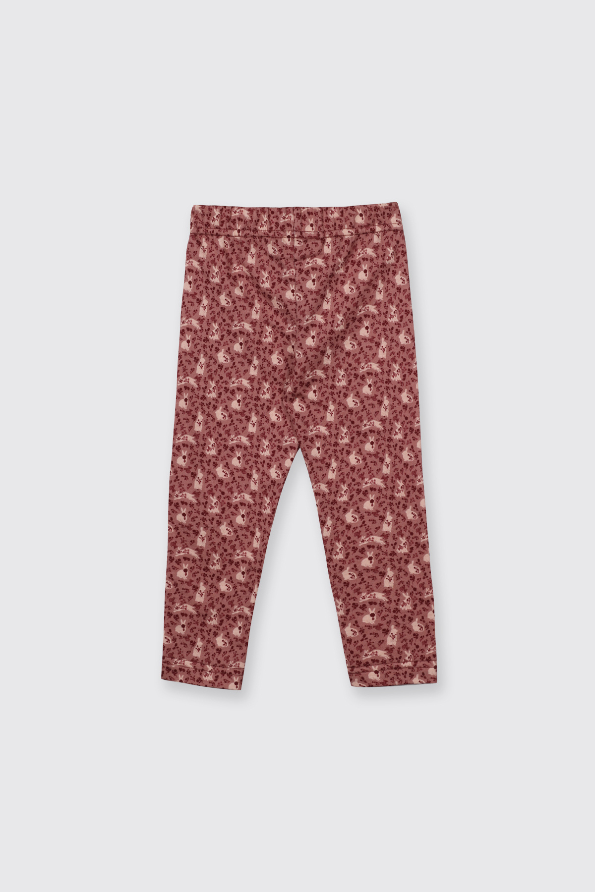 Panço Kız Bebek Desenli Gül Kurusu Tayt fotoğrafı 2 (önizleme)