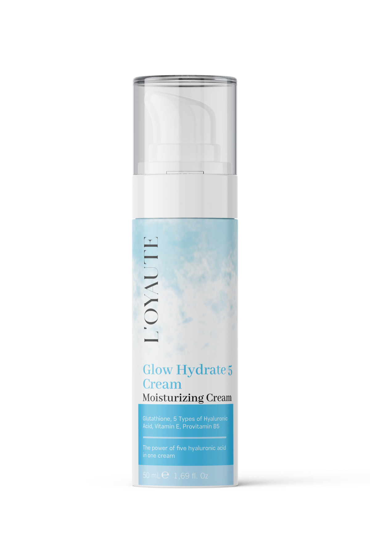 5 farklı Hyaluronik Asit İçeren Nemlendirici Krem Glow Hydrate 5 Moisturizing Cream 50 ml — GHC2501 — تصویر 7 از 8