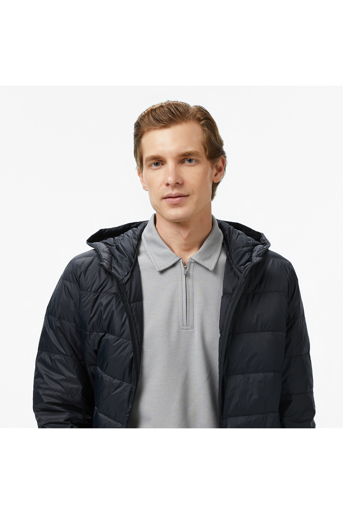 Erkek Siyah Regular Fit Mont — مشکی J57049T — تصویر 4 از 4