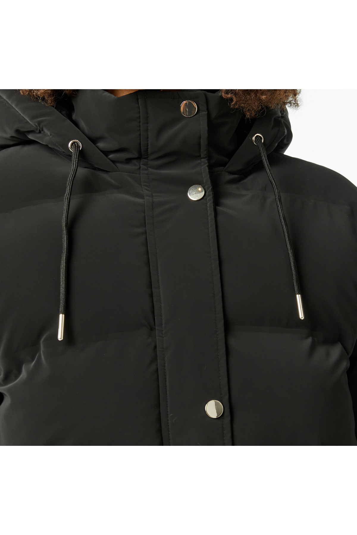 Nautica  Kadın Siyah Regular Fit Mont - Görsel 5