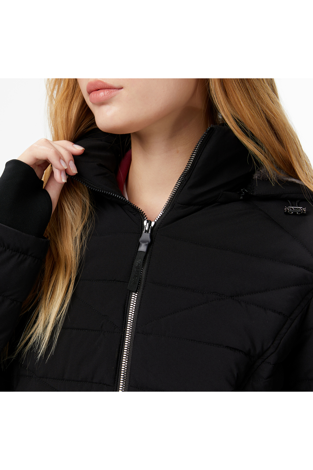 Nautica  Kadın Siyah Regular Fit Mont - Görsel 5