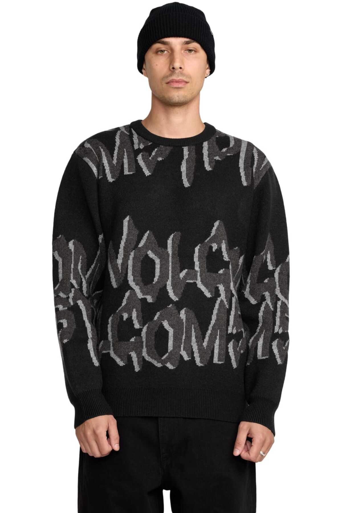 Volcom Jacquard B Men's Snowboard Sweatshirt- Trendyol