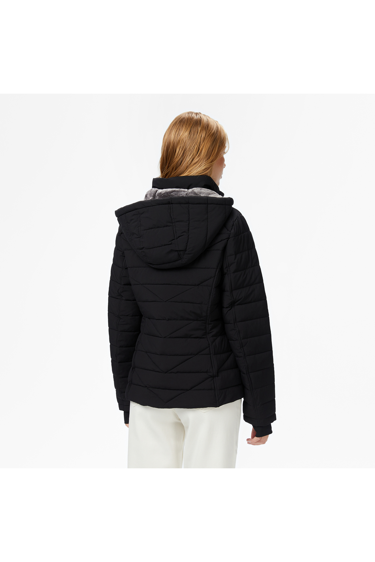 Nautica  Kadın Siyah Regular Fit Mont - Görsel 2