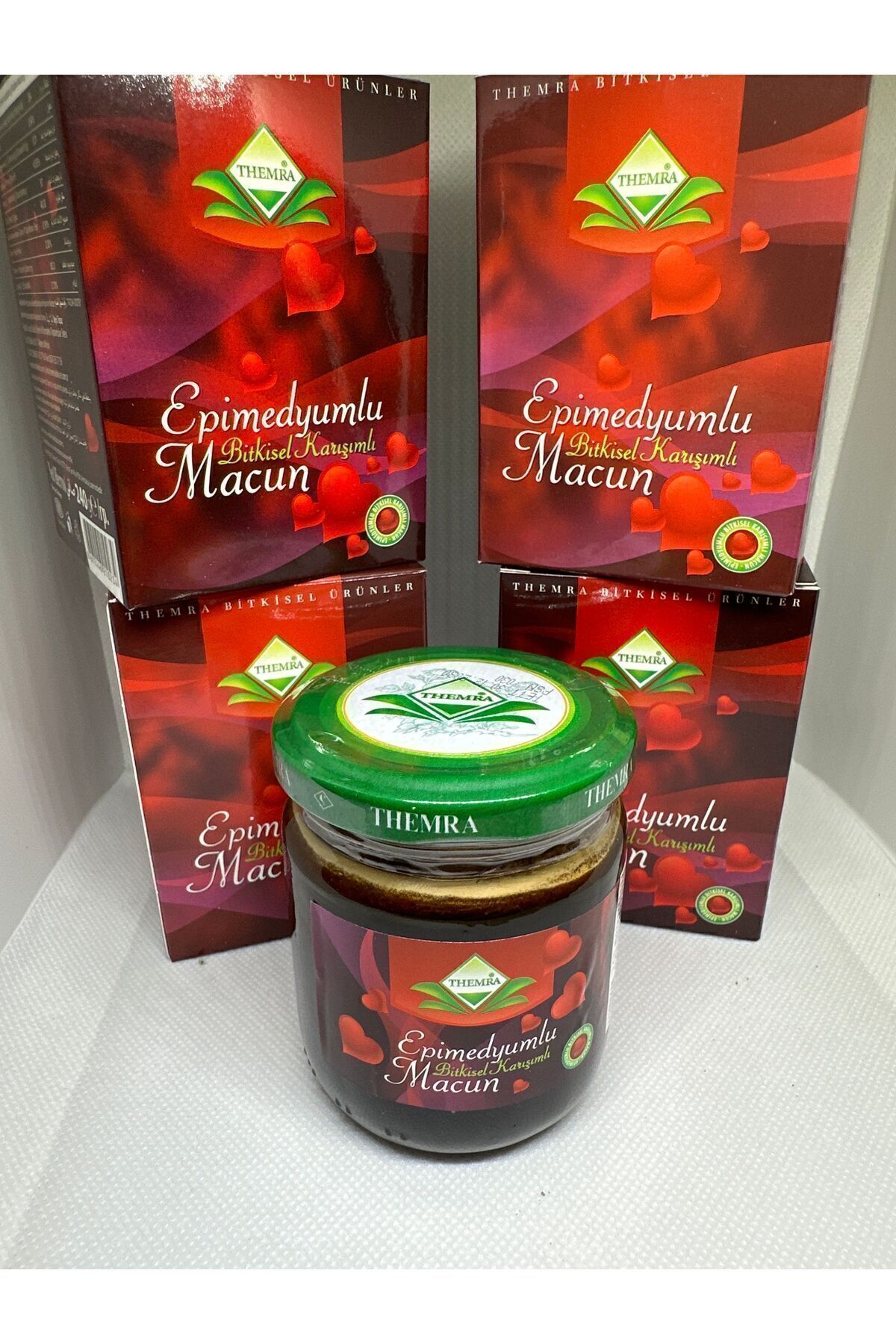 Epimedyümlü1 Propolis Kudret Narı Bal Ginsengli Bitkisel Karışımlı Mesir Kuvvet Macun 3X240 gr — TYC5E6A3EAAA3F4E9C5197D00 — تصویر 3 از 5