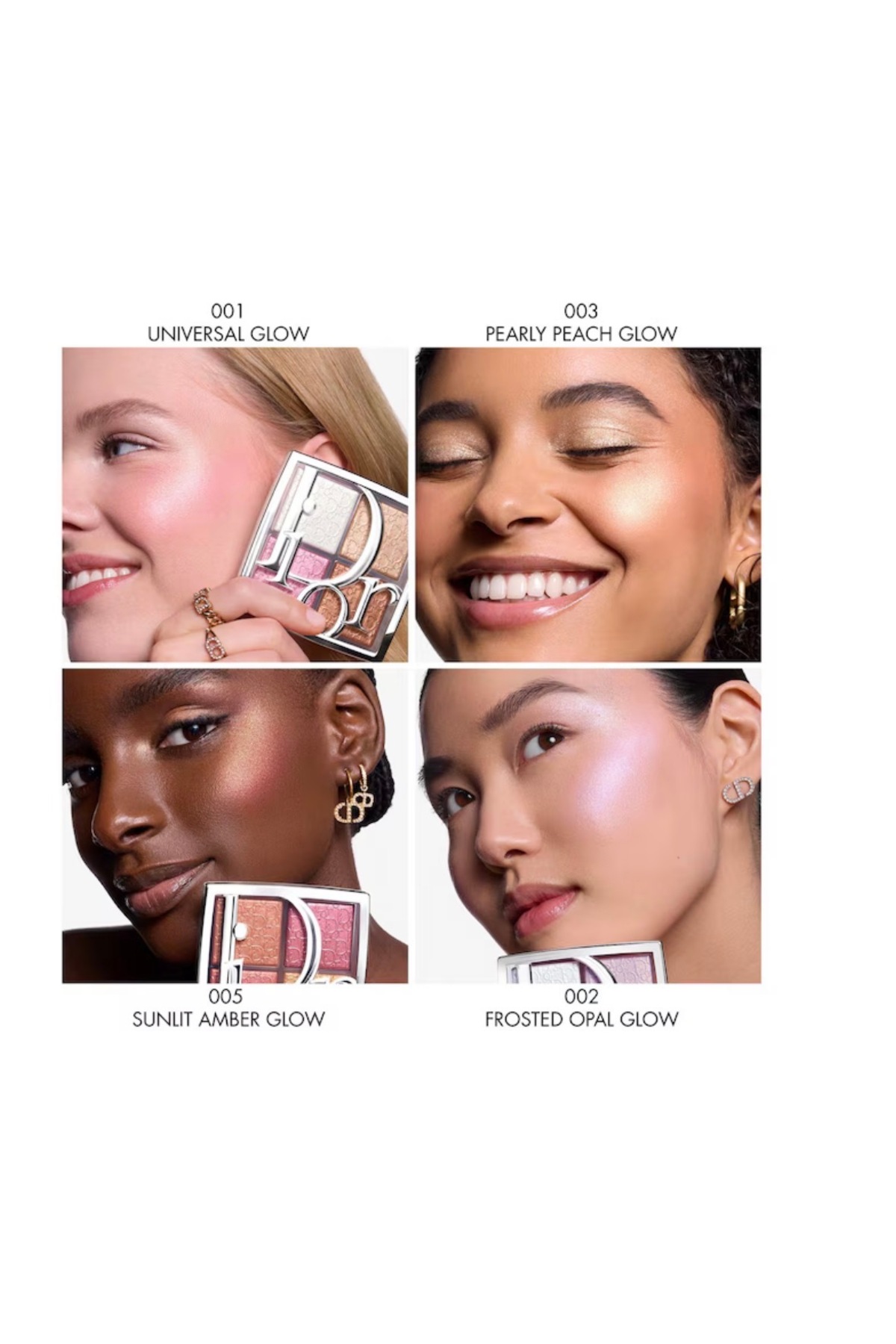 Backstage Glow Maximizer Doğal Işıltı Veren 4’lü Aydınlatıcı & Glow Yüz Paleti 15ml — 002 FROSTED OPAL GLOW — تصویر 3 از 4