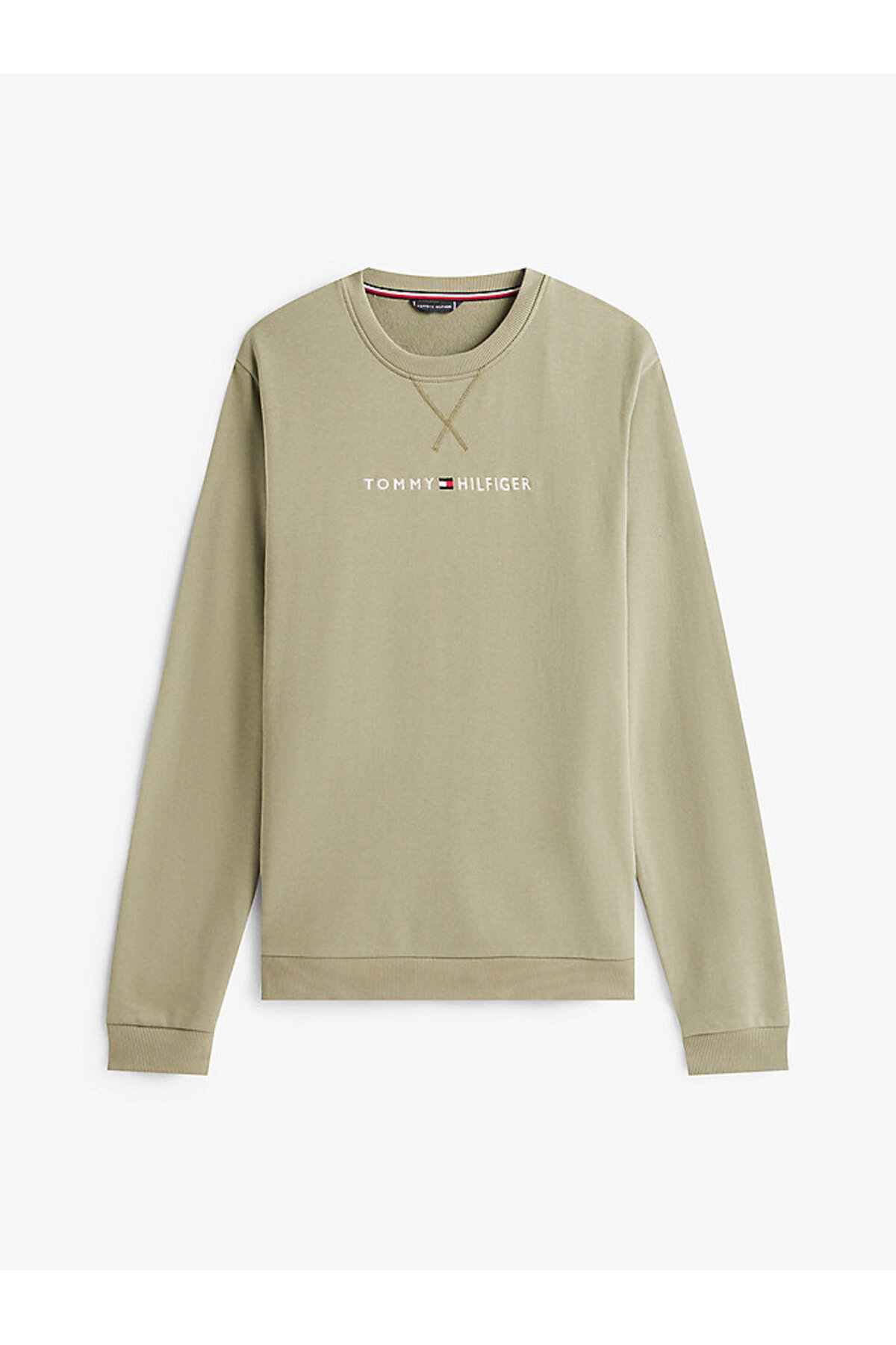 تامی هیلفیگر سویشرت راحت با جزئیات لوگوی اصلی TH