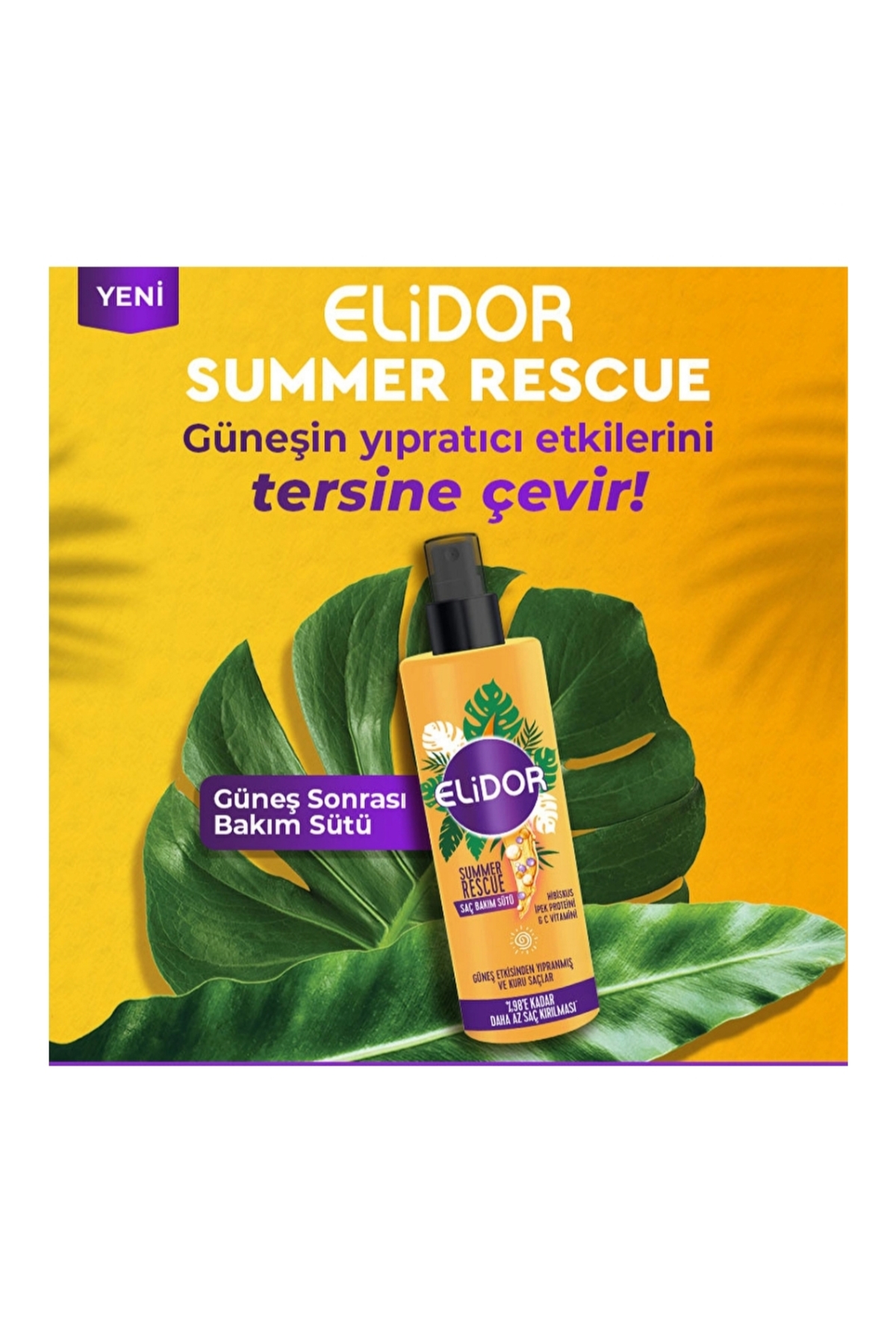 Elidor Summer Rescue Saç Sütü 200 ml — Summerrescuesaçsütüx