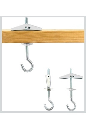 Rayko 5 Adet(4x100mm)Çelik,Kanatlı,Kancalı,Paraşüt Alçıpan Tavan Dübeli,Askı ...