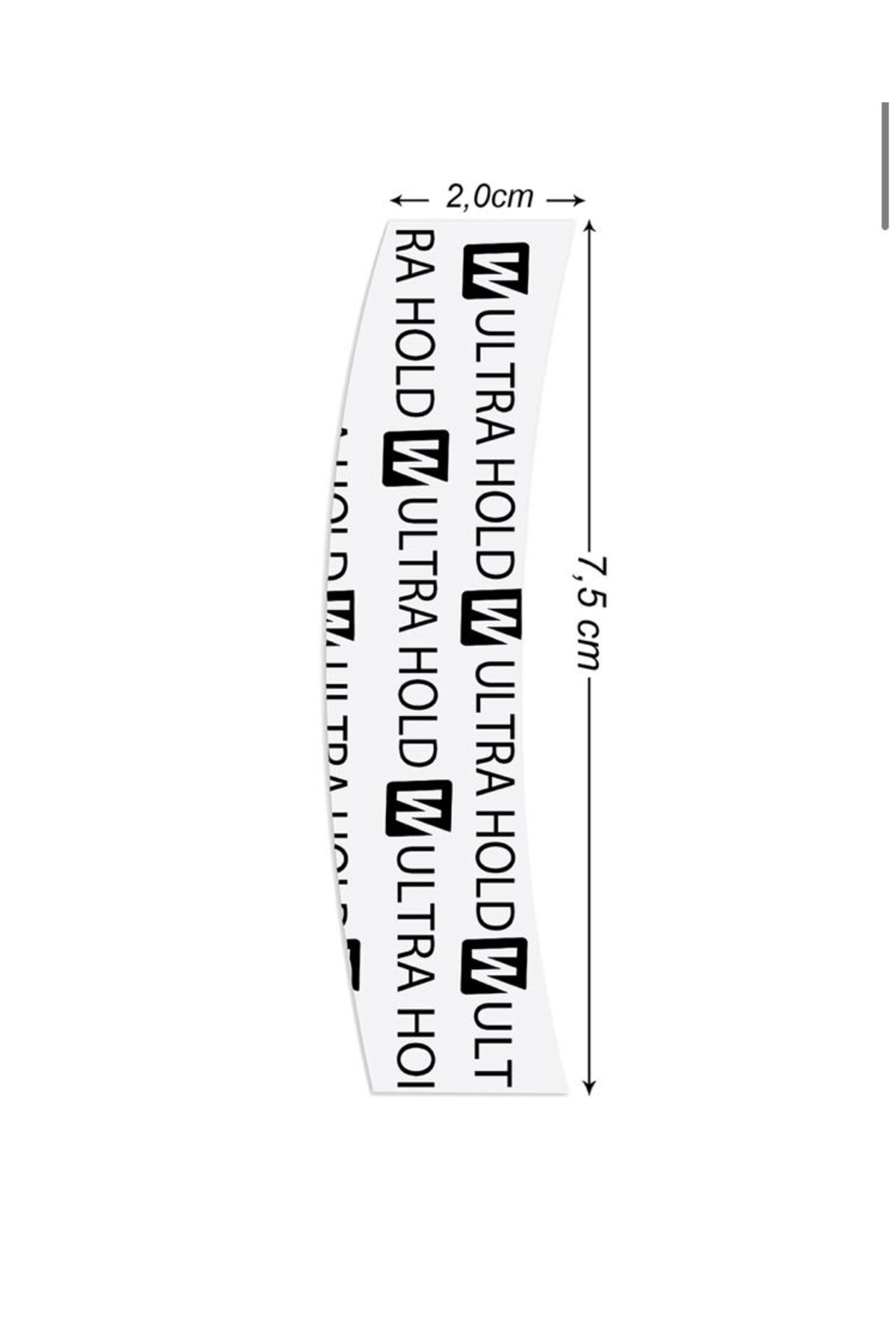 Ultra Hold™ Protez Saç Bandı Oval (''C'' - 2,5CM X 7,5CM) 36 Adet — ULTC — تصویر 2 از 3