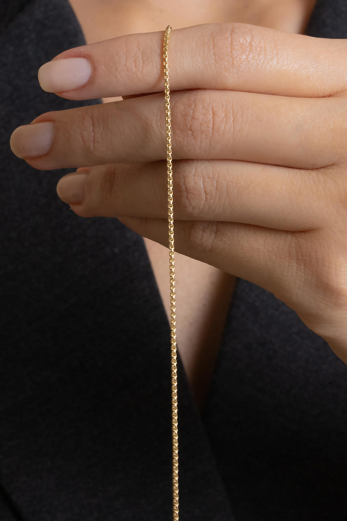 Bayar Gold 14 Ayar Altın Zarif Doç Bileklik