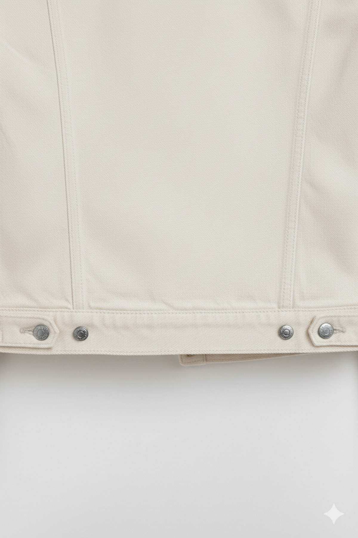 WKM  Erkek Jean Denim Standart Kalıp Cepli Düğmeli Kot Ceket - Görsel 5