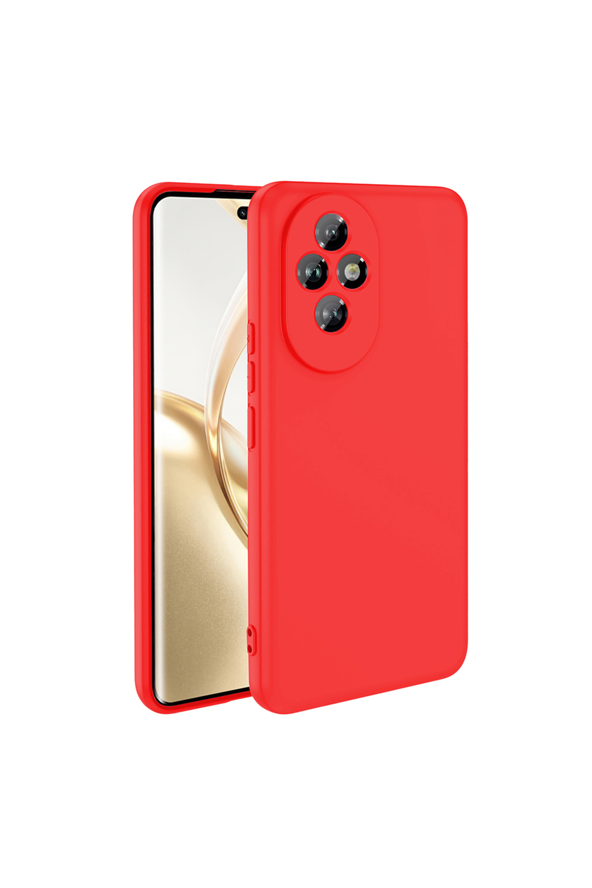 Honor 200 Pro Kılıf MSRA Mara Lansman Kapak - Kırmızı