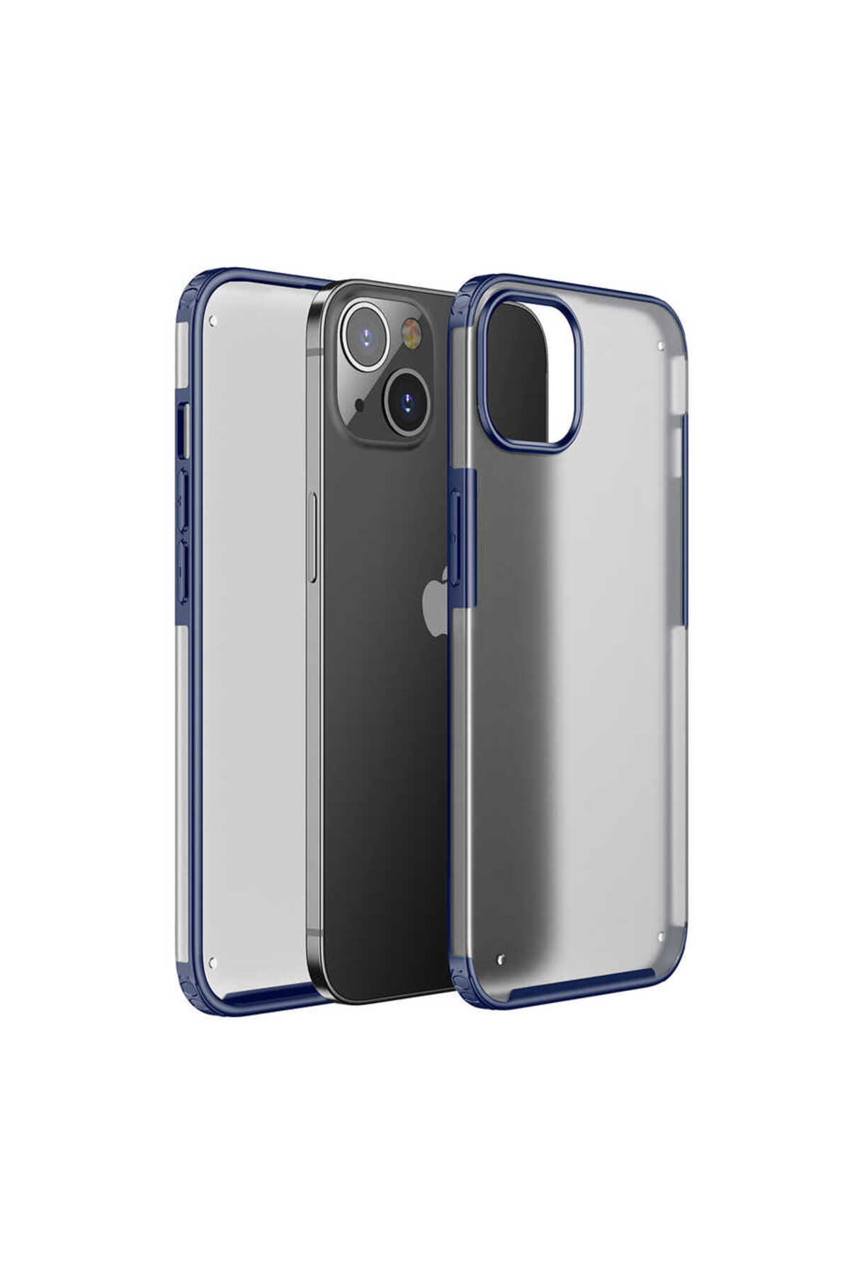 iPhone 13 Mini Uyumlu MSRA Volks Kılıf-Lacivert