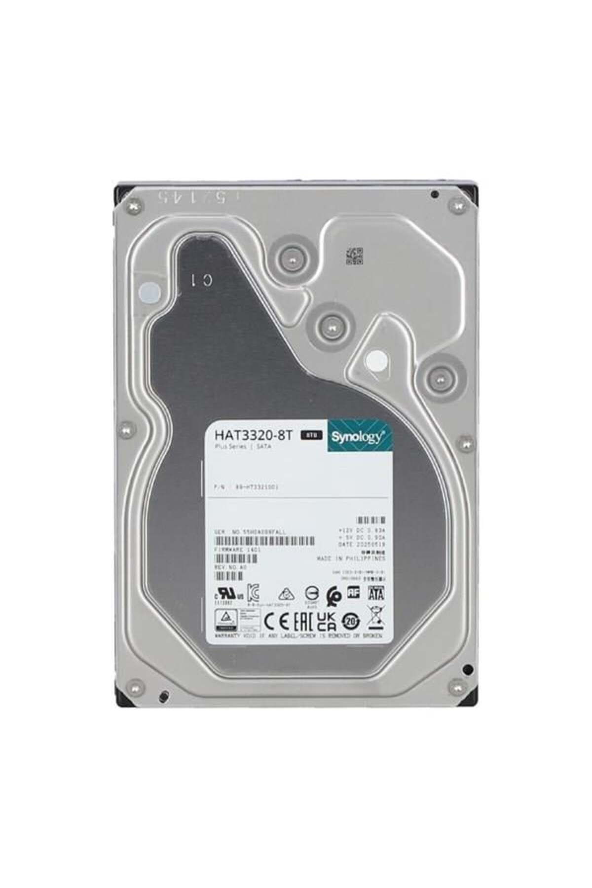 SYNOLOGY 3.5" 8TB HAT3320-8T 7200 RPM 512MB SATA-3 NAS Diski