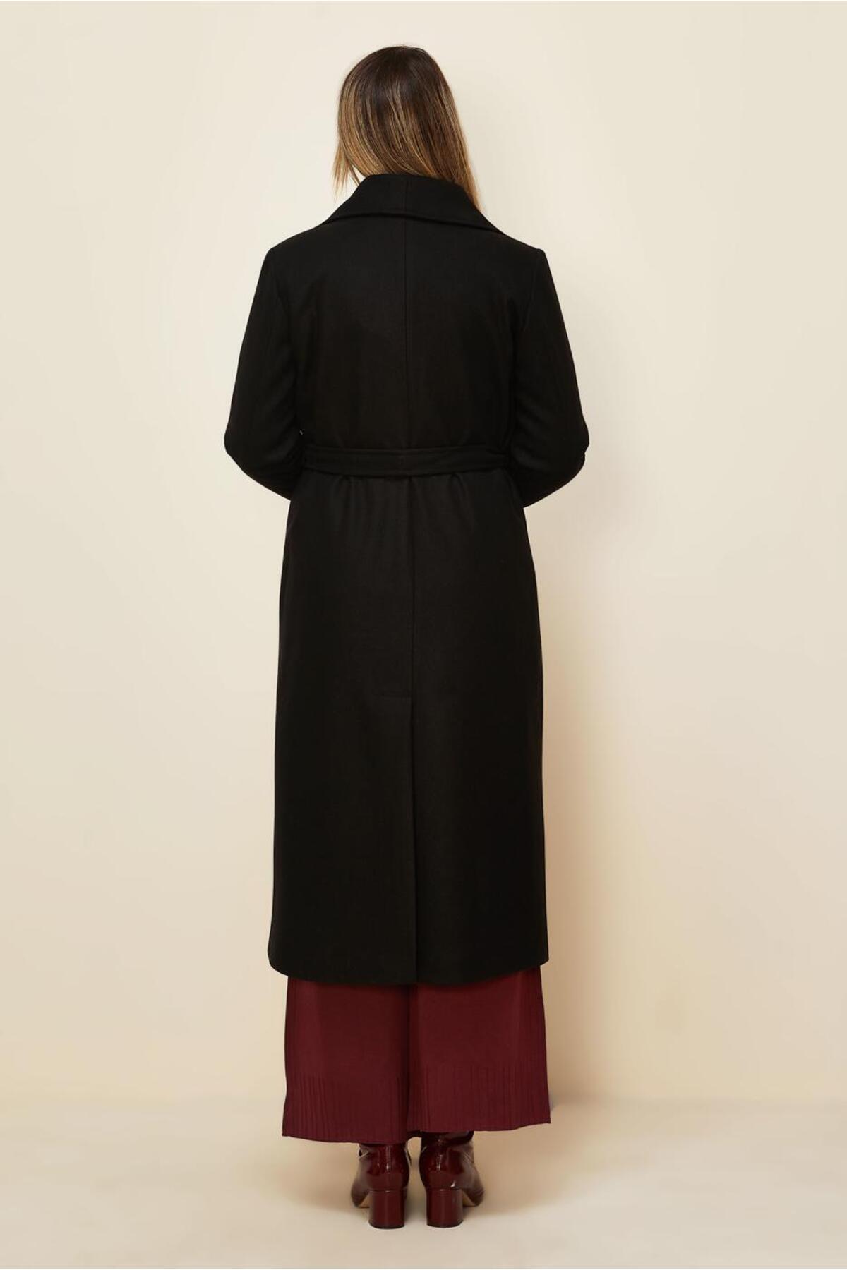 Alvina  KUŞAKLI KAŞE KABAN 90643 - Görsel 4