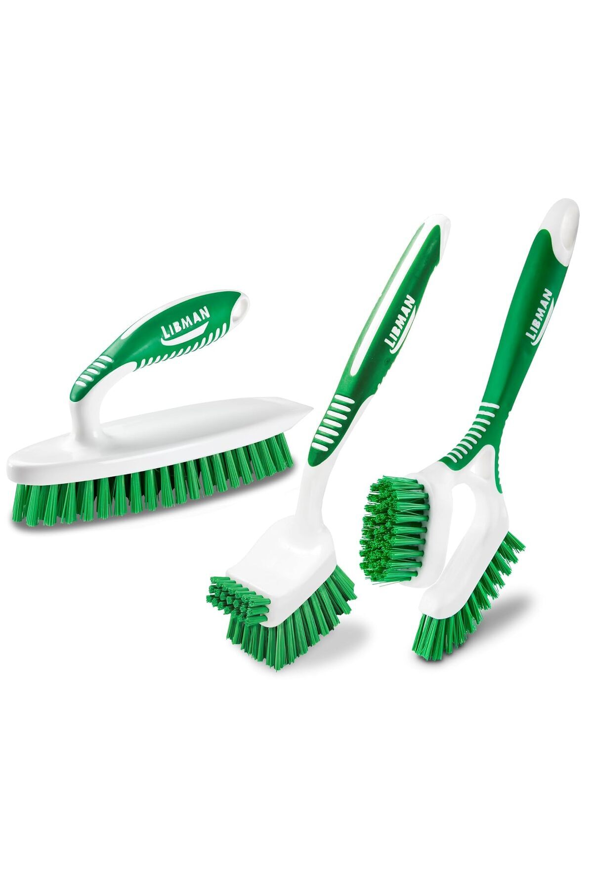 Hepta Collection Libman Ağır Hizmet Fırçası Seti | Ev Kullanımı için Temizleme Fırçaları | Küvet Yıkayıcı | Kolay Kav